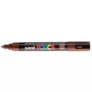 Marqueur Posca pointe conique moyenne 2.5 mm - Marron x1