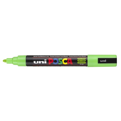 Marqueur Posca pointe conique moyenne 2.5 mm - Vert pomme x1