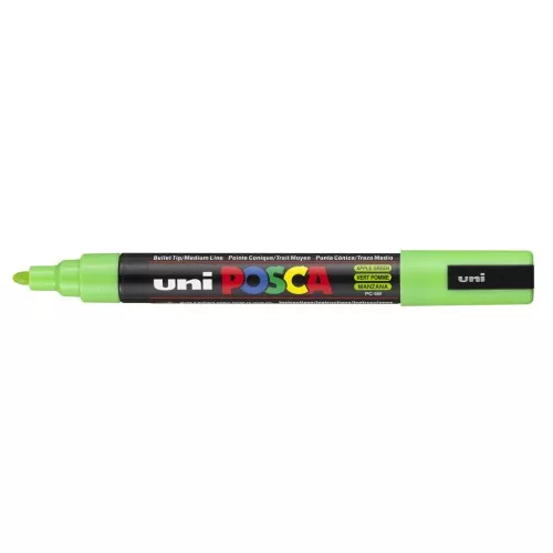 Marqueur Posca pointe conique moyenne 2.5 mm - Vert pomme x1