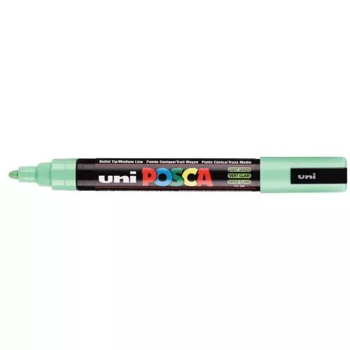 Marqueur Posca pointe conique moyenne 2.5 mm - Vert clair x1