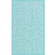 Silk Screen pour Pâte polymère 80x140 mm - Motif Feuilles x1|raw }}