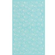 Silk Screen pour Pâte polymère 80x140 mm - Motif coquillages 1 x1