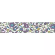 Biais en tissu Liberty - Betsy - Granit x1m