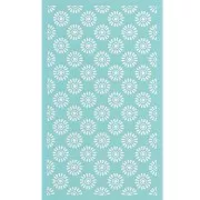 Silk Screen pour Pâte polymère 80x140 mm - Motif marguerites x1