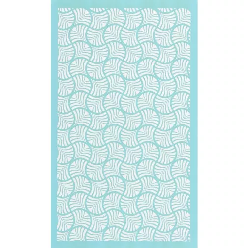 Silk Screen pour Pâte polymère 80x140 mm - Motif graphique x1