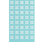 Silk Screen pour Pâte polymère 80x140 mm - Motif carreaux de ciment x1|raw }}