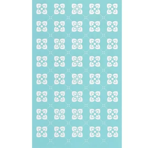 Silk Screen pour Pâte polymère 80x140 mm - Motif carreaux de ciment x1