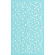 Silk Screen pour Pâte polymère 80x140 mm - Motif petites fleurs x1|raw }}