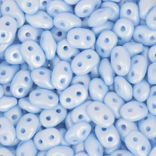 SuperDuo 2.5x5 mm - Powdery Pastel Blue x10g