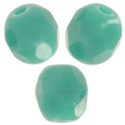 Facettes 4 mm - Opaque Persian Turquoise x50|raw }}
