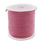Cordon cuir 1 mm Rose Fuchsia x 25 m
