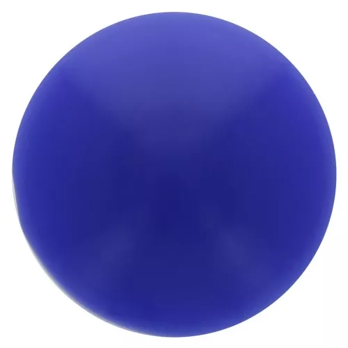 Cabochon rond 14 mm en résine opaque - Bleu foncé x1