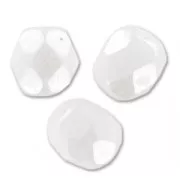 Facettes 4 mm Chalk White Shimmer x50