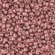 Rocaille Miyuki Duracoat 15/0 4209 - Galvanized  Dark Coral x8g