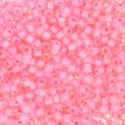 Rocaille Toho 11/0 TO11R969 - Crystal Neon Carnation Lined x8g