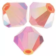 Perles toupies Preciosa - Rondelle Bead 5 mm - Hyacinth AB 2X x12