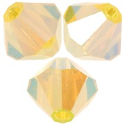 Perles toupies Preciosa - Rondelle Bead 5 mm - Citrine AB 2X x12|raw }}
