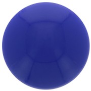 Cabochon rond en acrylique opaque 14 mm - Bleu Lapis x1|raw }}