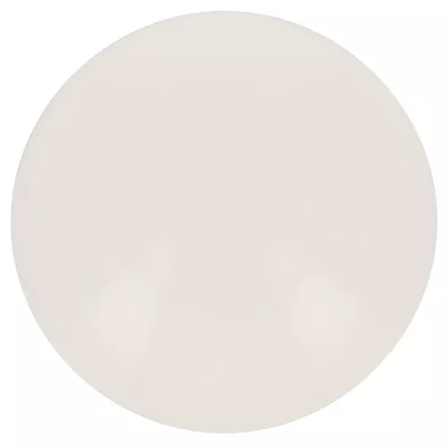 Cabochon rond en acrylique opaque 14 mm - Crème x1