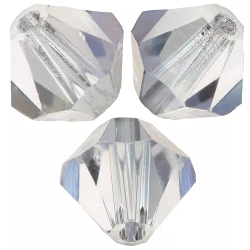 Perles toupies Preciosa - Rondelle Bead 5 mm - Crystal Valentinite x12