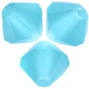 Perles toupies Preciosa - Rondelle Bead 5 mm - Indicolite Matt x12