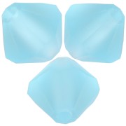 Perles toupies Preciosa - Rondelle Bead 5 mm - Aqua Bohemica Matt x12