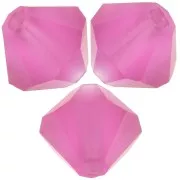 Perles toupies Preciosa - Rondelle Bead 5 mm - Fuchsia Matt x12