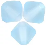 Perles toupies Preciosa - Rondelle Bead 5 mm - Aquamarine Matt x12