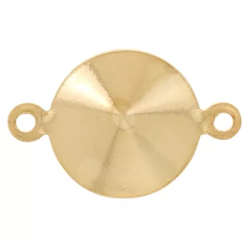 Serti intercalaire à coller pour cabochon PureCrystal Rivoli 1122 10 mm - Doré x1