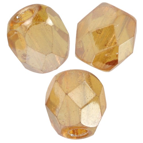 Facettes 4 mm - Crystal Golden Flare Full x50
