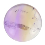 Cabochon rond 10 mm en pierre gemme - Amétrine x1|raw }}