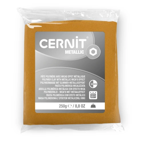 Pâte Cernit Metallic Or 250gr (n°050) x1