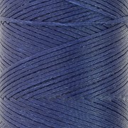 Bobine de fil plat ciré Linhasita pour macramé 1.4 mm - Navy Blue (70) x167m