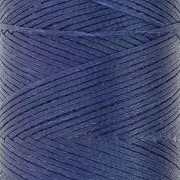 Bobine de fil plat ciré Linhasita pour macramé 1.4 mm - Navy Blue (70) x167m