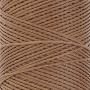 Bobine de fil plat ciré Linhasita pour macramé 1.4 mm - Old Gold (604) x167m