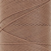 Bobine de fil plat ciré Linhasita pour macramé 1.4 mm - Sable (214) x167m