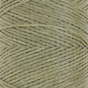 Bobine de fil plat ciré Linhasita pour macramé 1.4 mm - Vert militaire (90) x167m