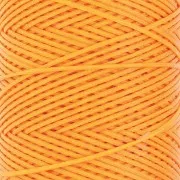 Bobine de fil plat ciré Linhasita pour macramé 1.4 mm - Safran (274) x167m