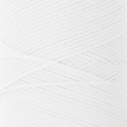 Bobine de fil plat ciré Linhasita pour macramé 1.4 mm - Blanc (BCO ALV) x167m