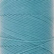 Bobine de fil plat ciré Linhasita pour macramé 1.4 mm - Turquoise (229) x167m