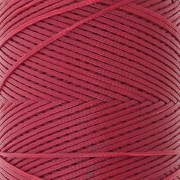 Bobine de fil plat ciré Linhasita pour macramé 1.4 mm - Red (233) x167m
