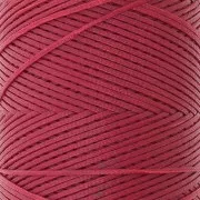 Bobine de fil plat ciré Linhasita pour macramé 1.4 mm - Red (233) x167m