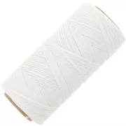 Bobine de fil plat ciré Linhasita pour macramé 1.4 mm - Natural x167m