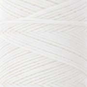 Bobine de fil plat ciré Linhasita pour macramé 1.4 mm - Natural x167m