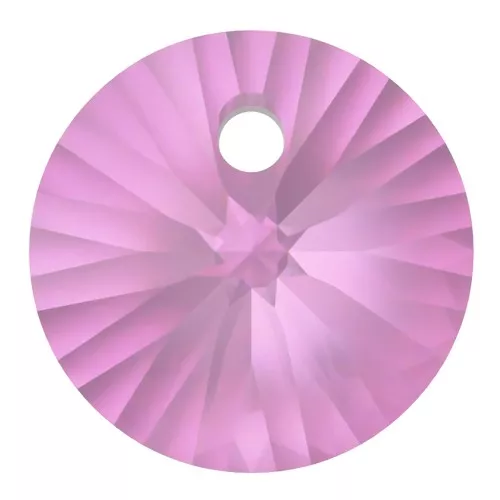 Pendentif PureCrystal 6428 6 mm - Dark Rose x1
