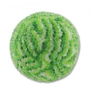 Perle ronde incrustée de perles 20 mm Vert x1|raw }}