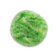 Perle ronde incrustée de perles 14 mm Vert x1|raw }}
