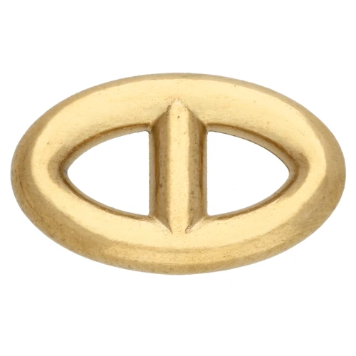 Intercalaire maille marine 17.5x11 mm - Acier inoxydable 304L Doré x1