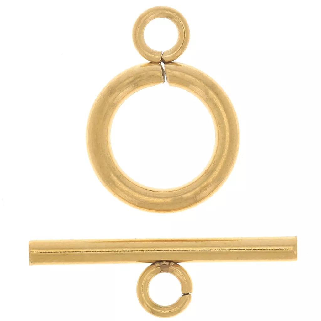 Lot De 2 Paires De Fermoirs De Collier En Laiton Doré - Fermoir D