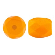 Perles en verre Baros® par Puca® 6x5 mm - Frost Tangerine Mat x10g